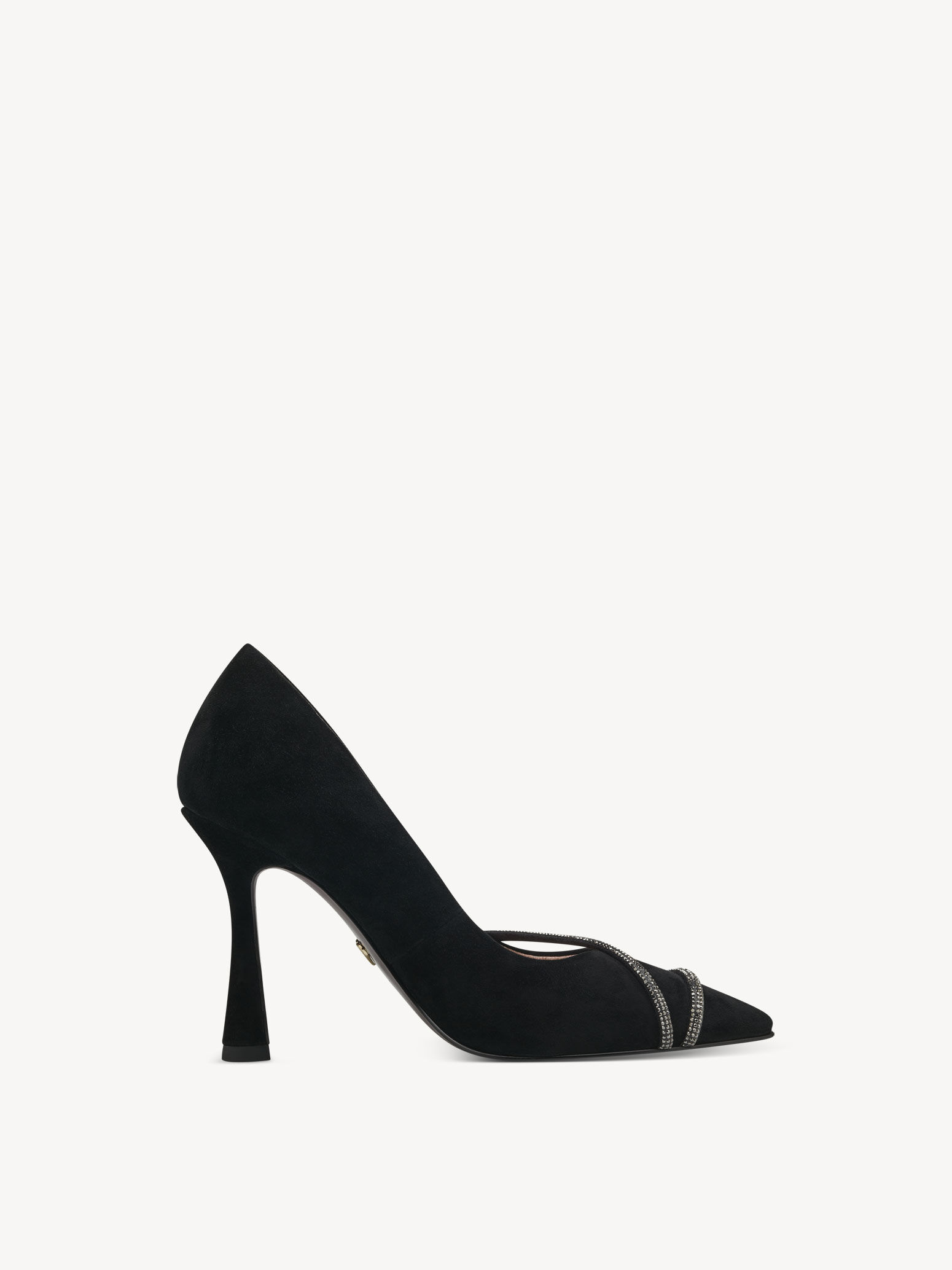 Escarpin en cuir - noir