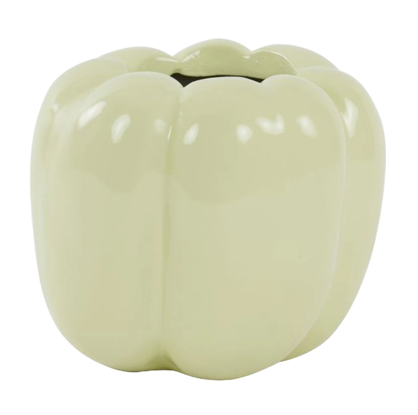 Trendhopper Vase Bellpepper Hellgelb 21 cm