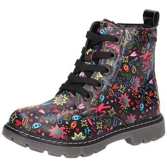 Puccetti Schnür Boots in bunt