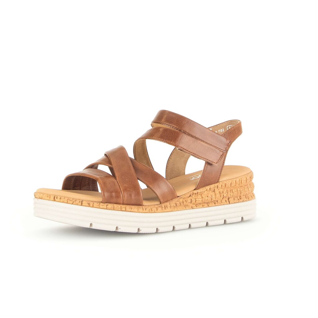Gabor comfort Keilsandalette braun