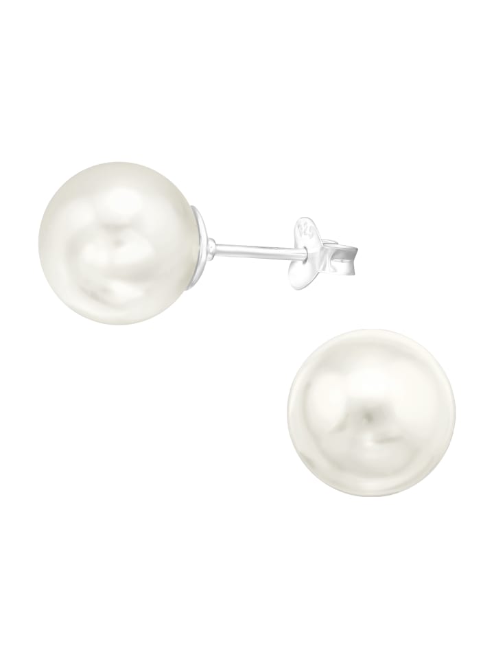 Alexander York Ohrstecker PERLE 10 mm cream in 925 Sterling Silber, 2-tlg. günstig kaufen onesize