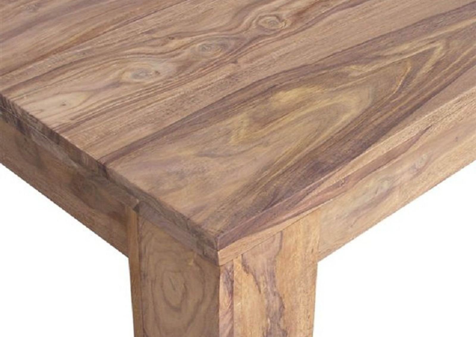 Massivmoebel24 Esstisch Esstisch Sheesham 260x100x76 braun geölt NATURE BROWN #829