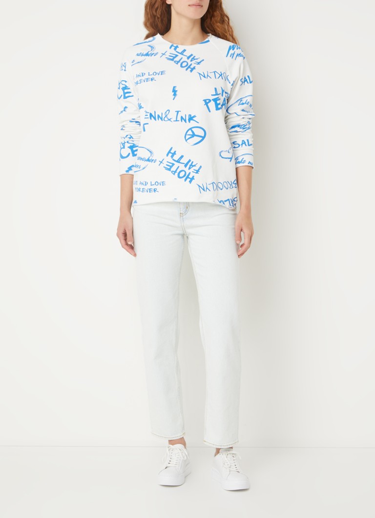 Maglione stampato Penn & Ink