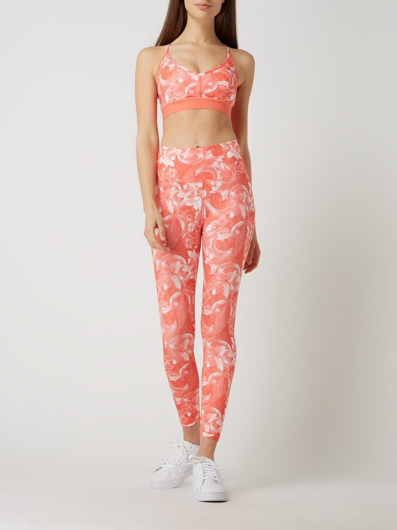 Bustier mit Stretch-Anteil - dryCELL in koralle