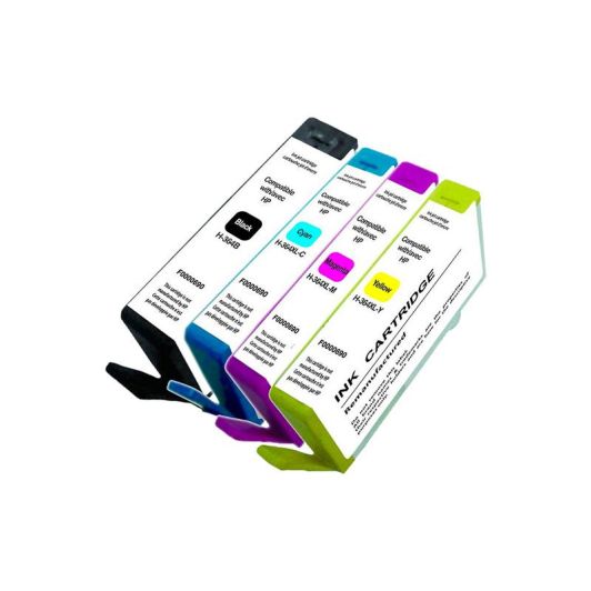 Cartuș de cerneală compatibil ELECTRO DEPOT HP H364 negru și color
