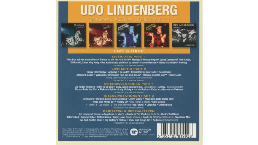 Original Album Series Vol.3 (Live & Rare)