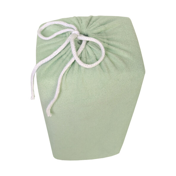 Supersoft Frottee-Stretch-Spannbetttuch, 90-100 x 200 cm, grün