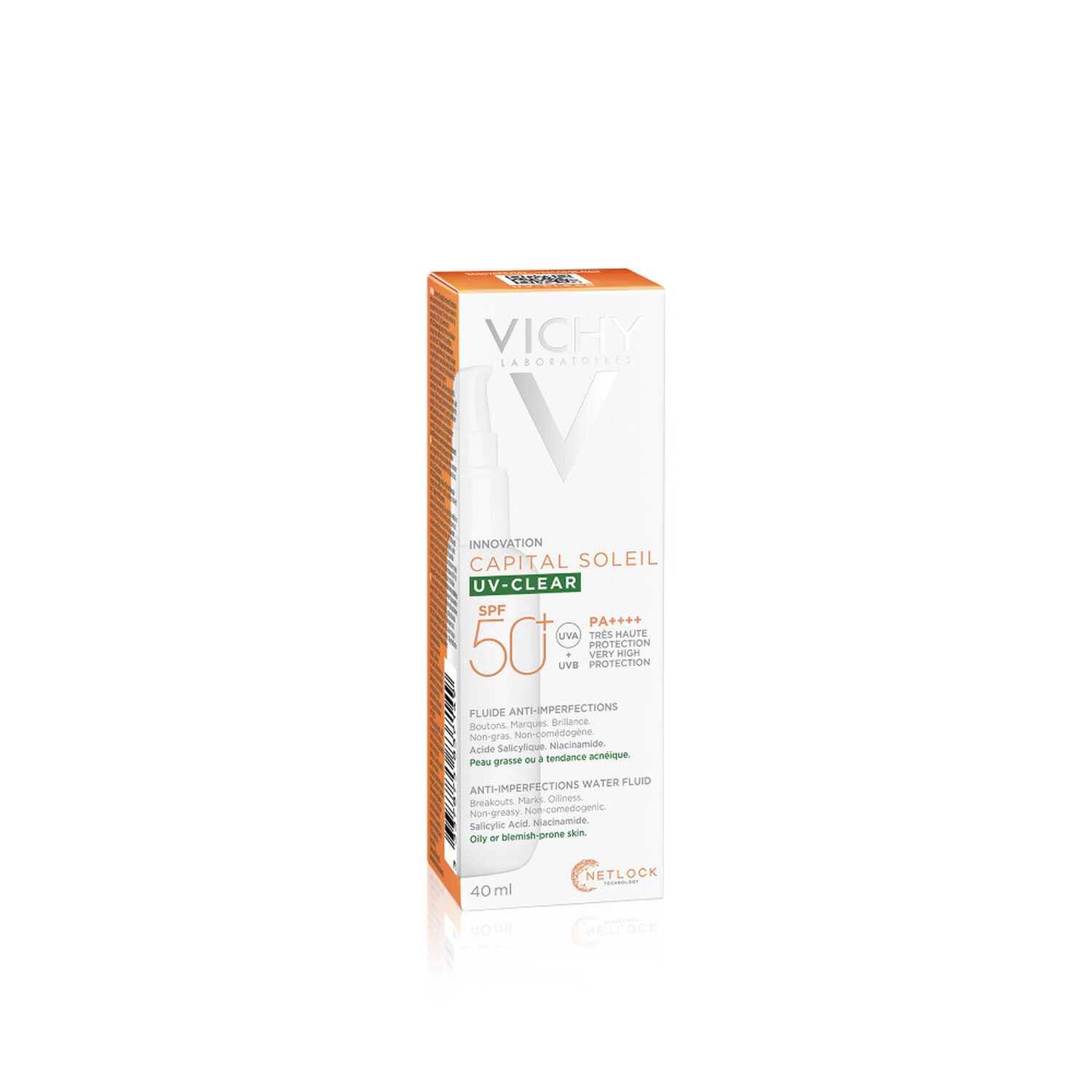 Vichy Capital Soleil UV-Clear SPF50+ Fluide Anti-Imperfections 40 ml