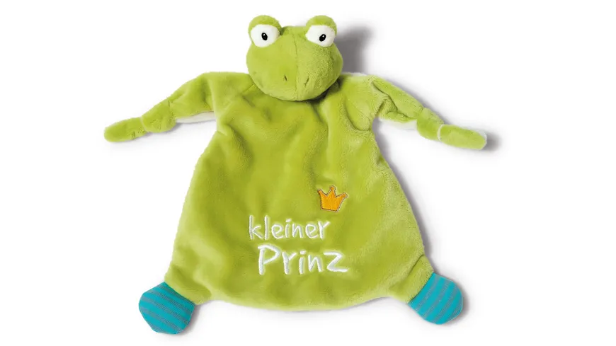 NICI Schmusetuch Frosch 