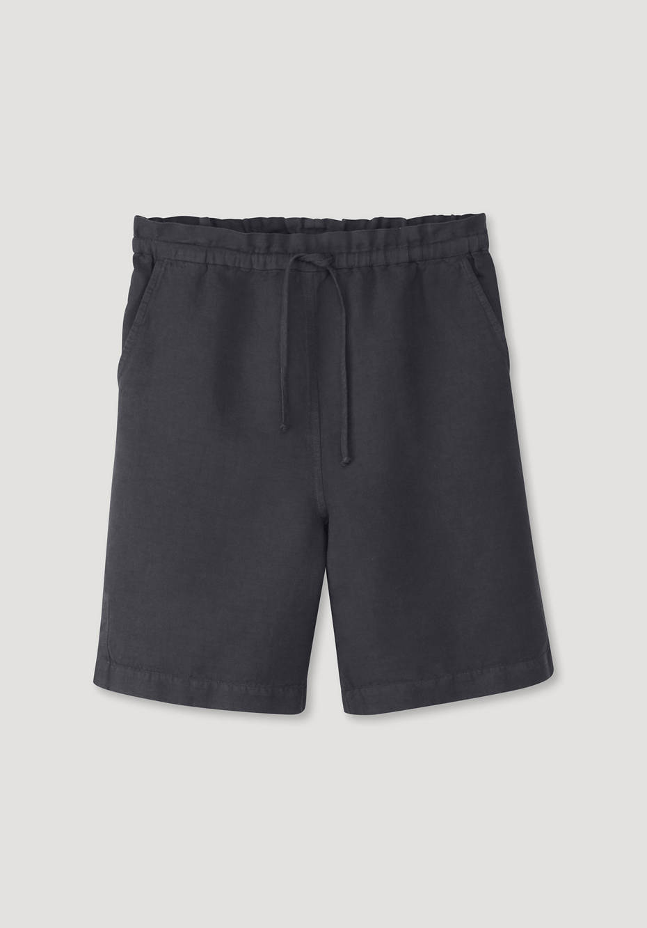 Shorts aus Leinen mit Bio-Baumwolle