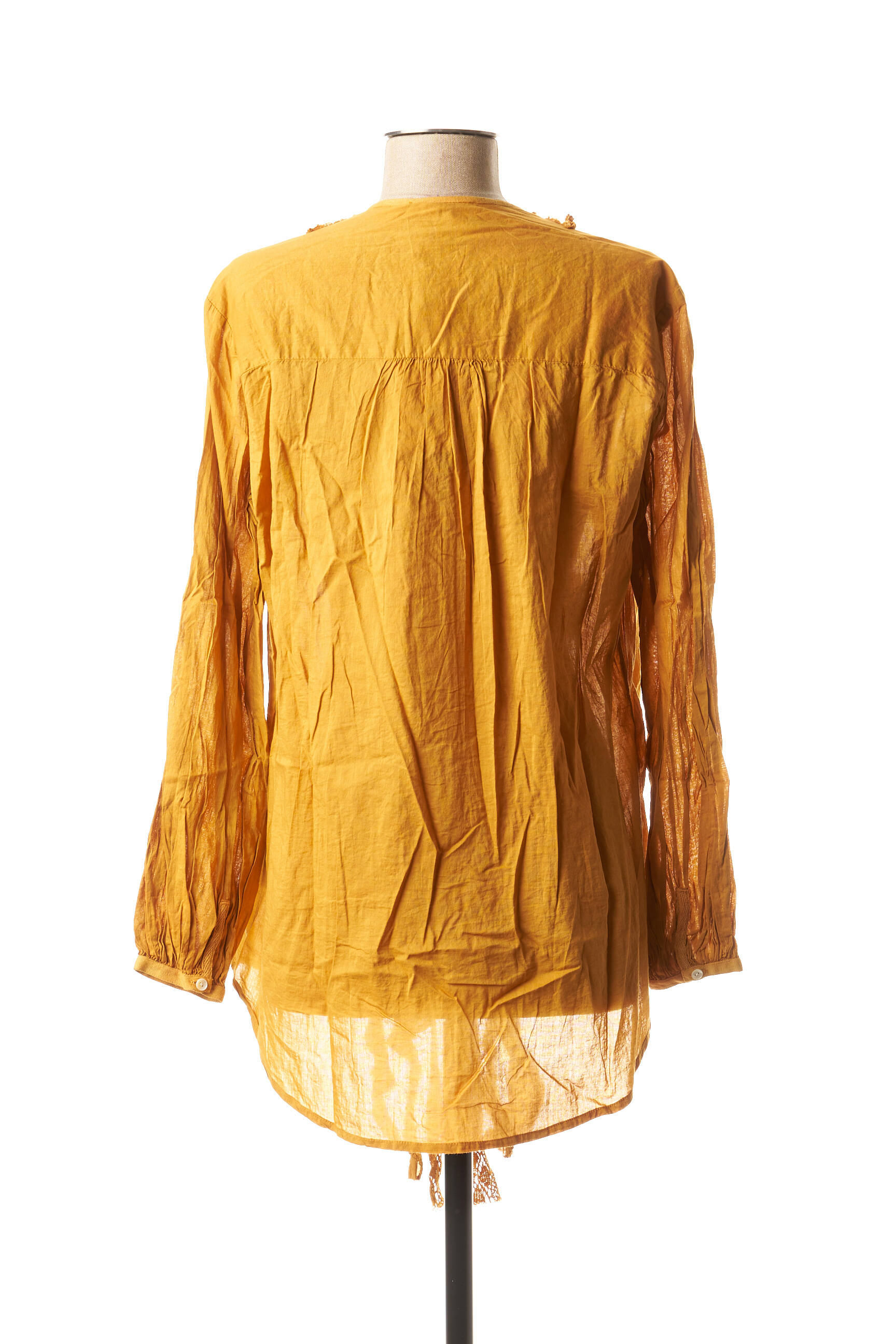 Guru Tuniquemanchelongue Femme couleur orange