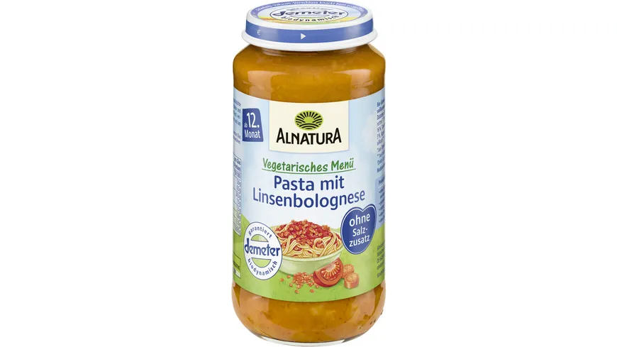Alnatura Bio Pasta mit Linsenbolognese 250 g