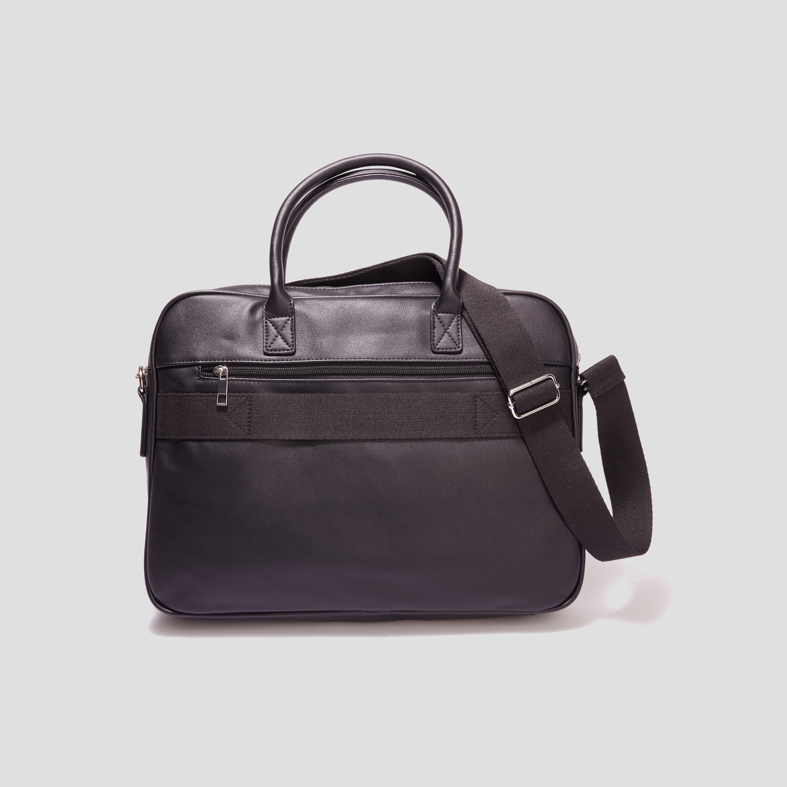 Pochette portable à bandoulière noir homme | La Halle