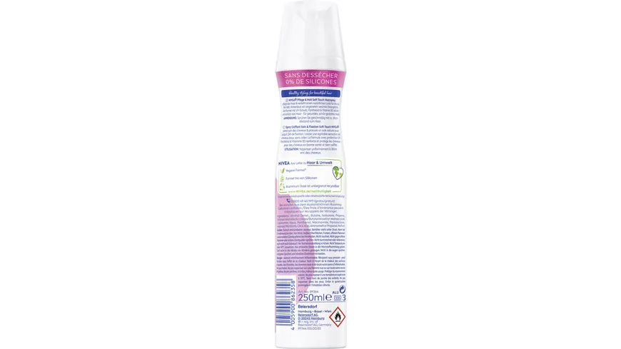 NIVEA Pflege & Halt Soft Touch Ultra-Feines Haarspray 250 ml