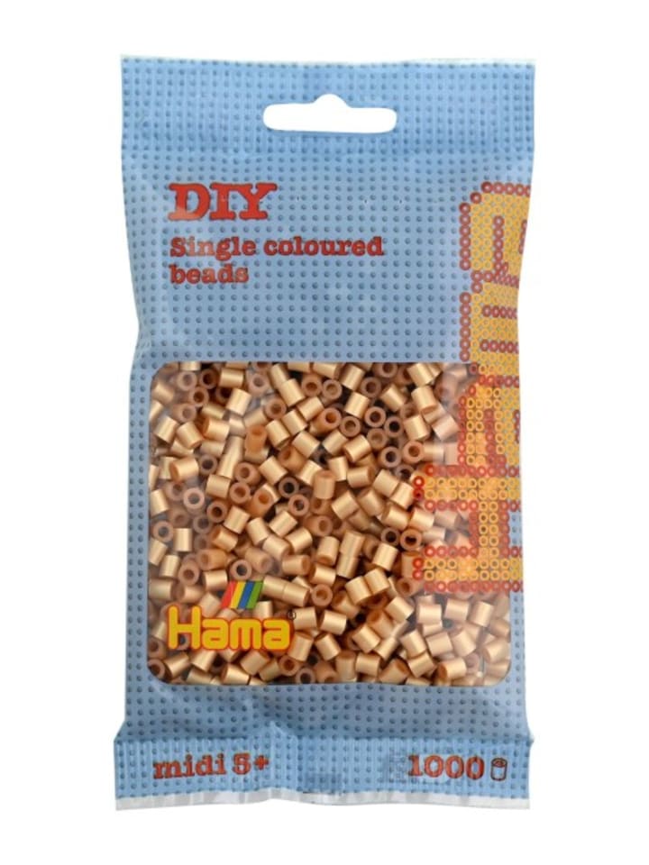 Hama Beutel Midi-Bügelperlen in gold günstig kaufen onesize
