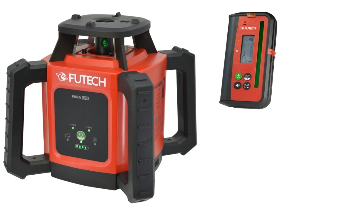 Futech 052.01G.50 Para ONE Green Rotation Laser + Para Receiver MM