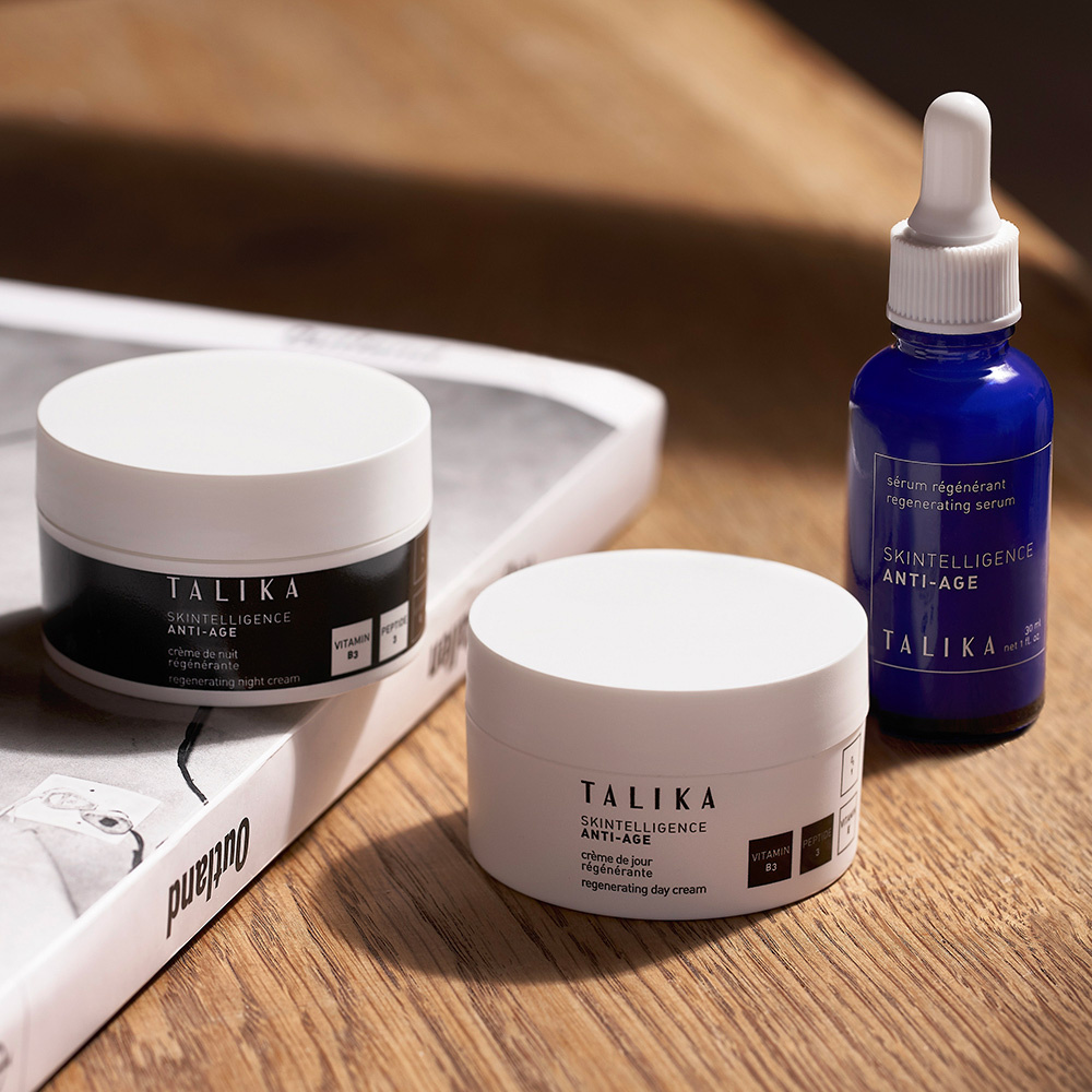 Talika Skintelligence Anti-age - Crème de NuitRégénérante Crème de nuit anti-âge stimulant la régénération naturelle de la peau
