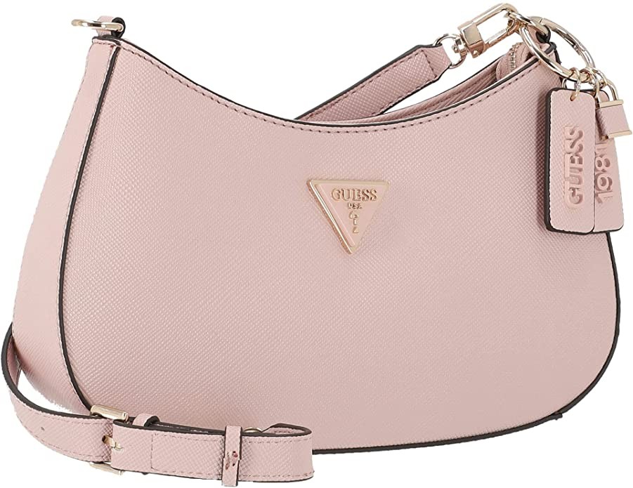 GUESS Handtaschen rose NOELLE TOP ZIP SHOULDER BAG