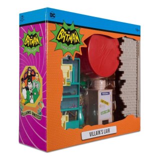 DC Retro Spielset Batman 66 Villains Lair