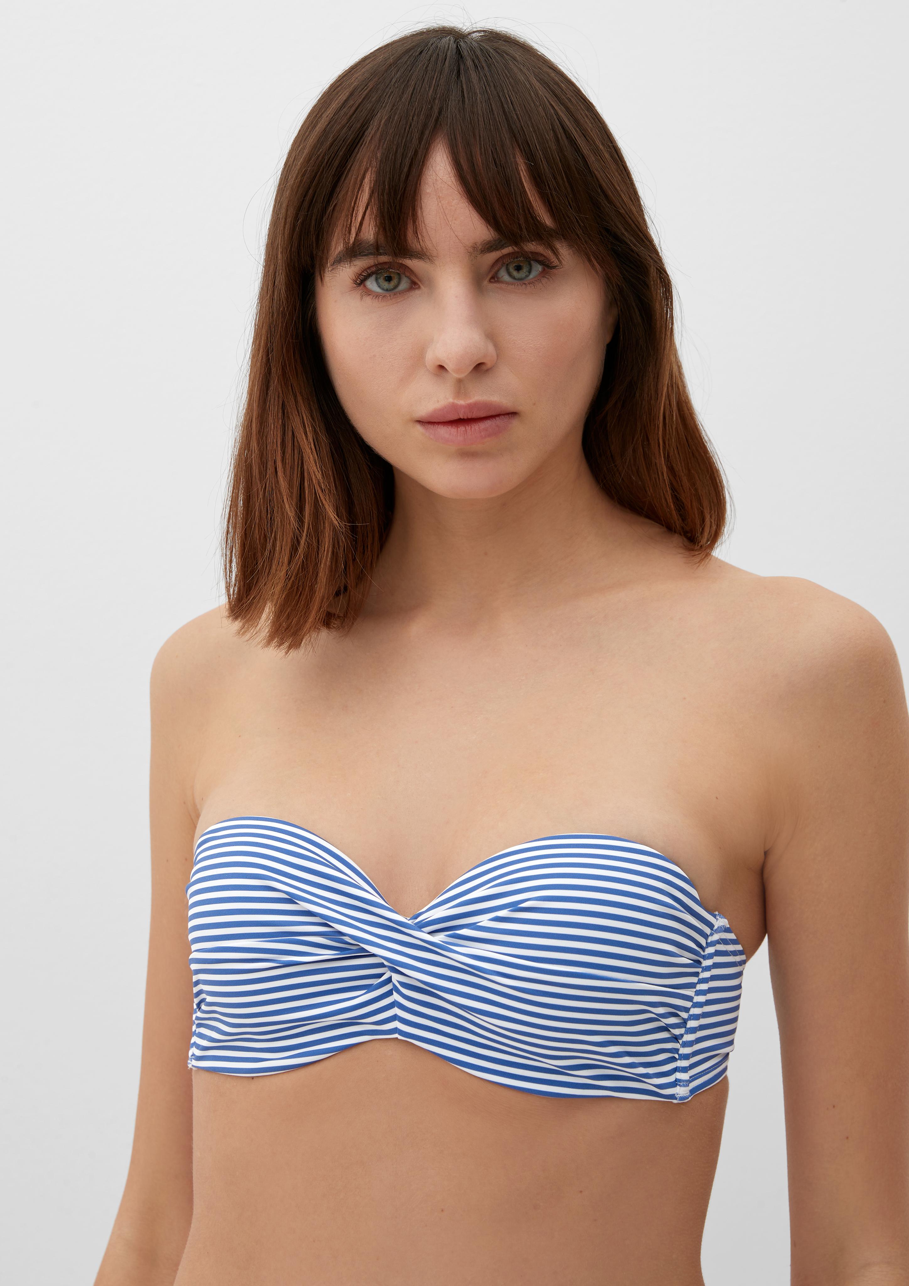 Bikini-Set mit Top in Wickel-Optik  6008039-50G1