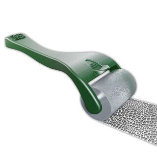 Strukturierte Walze mit Griff - Kopfsteinpflaster 15 mm
