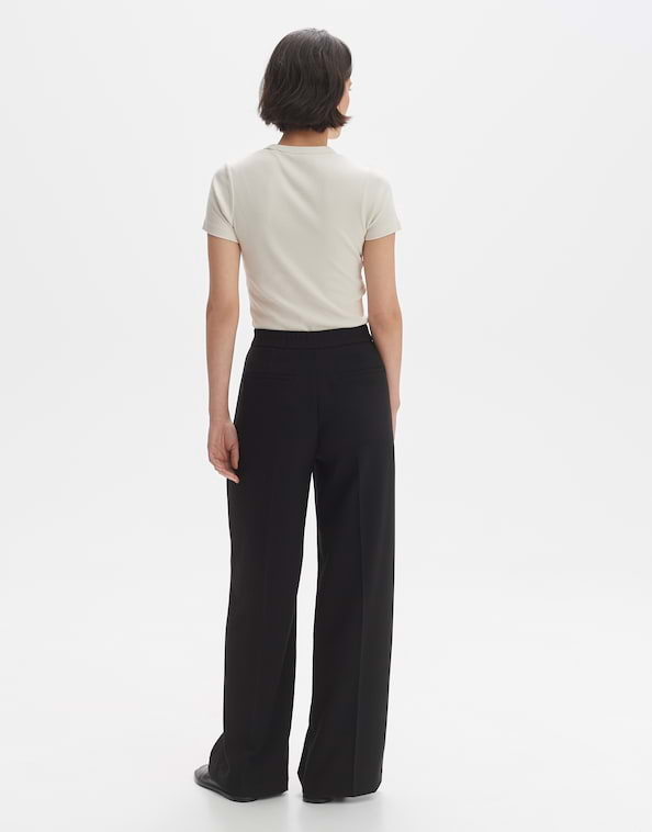Bundfaltenhose Marzena asymmetric