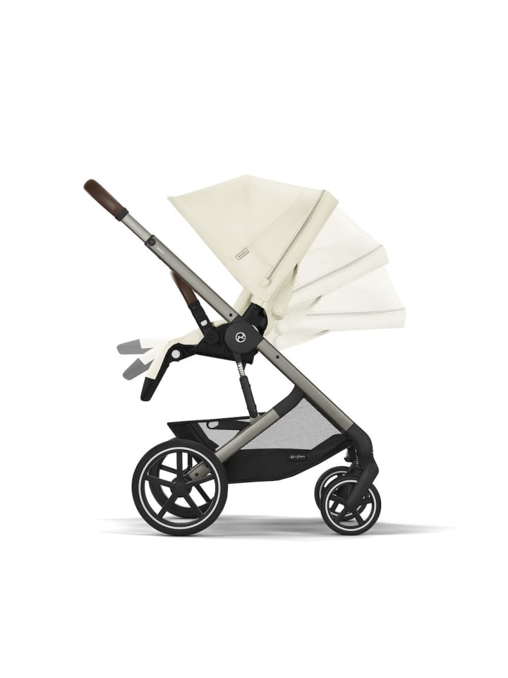 Cybex Cybex Balios S Lux Kinderwagen - Farbe: Seashell Beige / Gestell Taupe günstig kaufen onesize