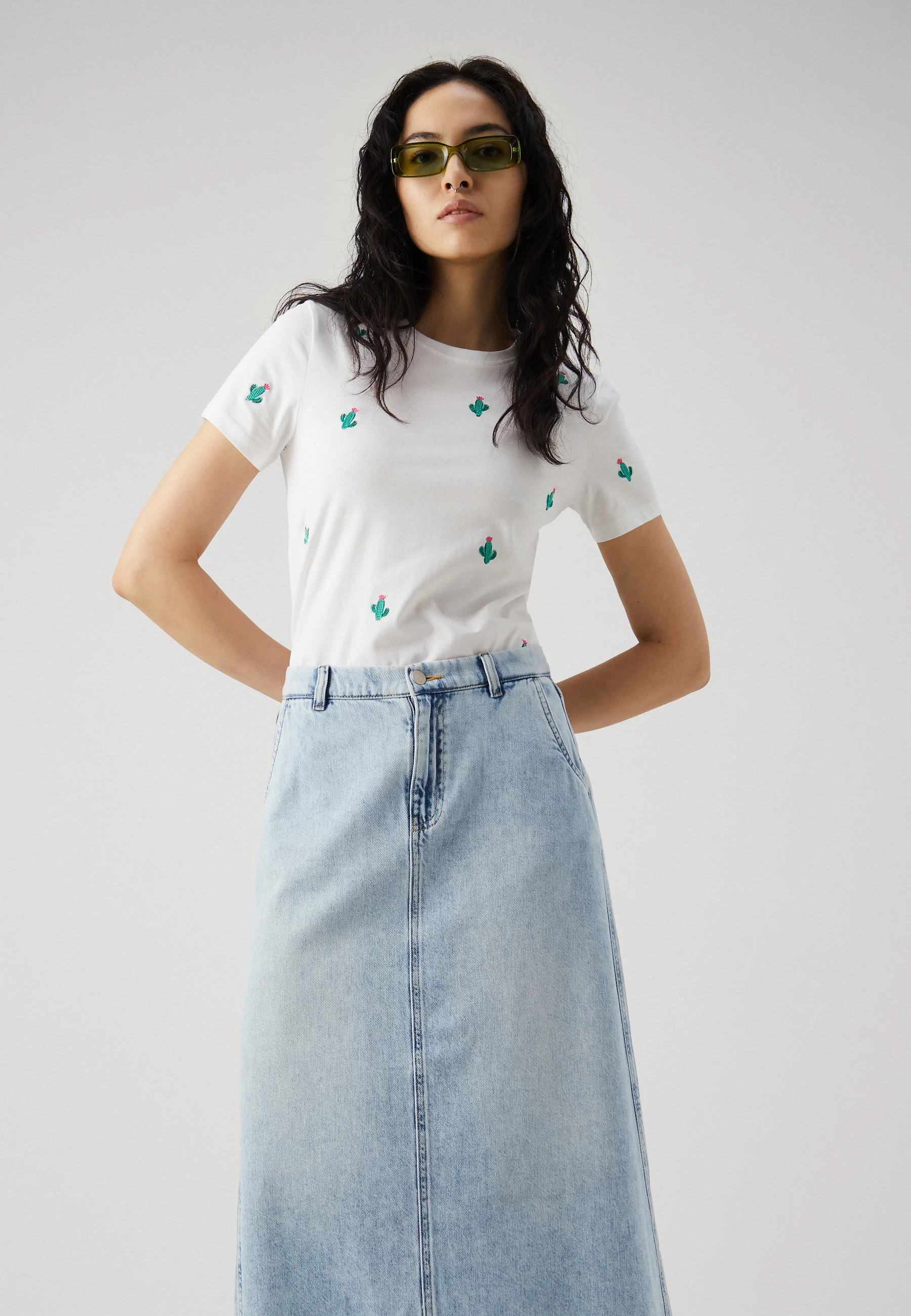 ONLY Tall ONLMINDY FALDA SUELTA - Falda vaquera