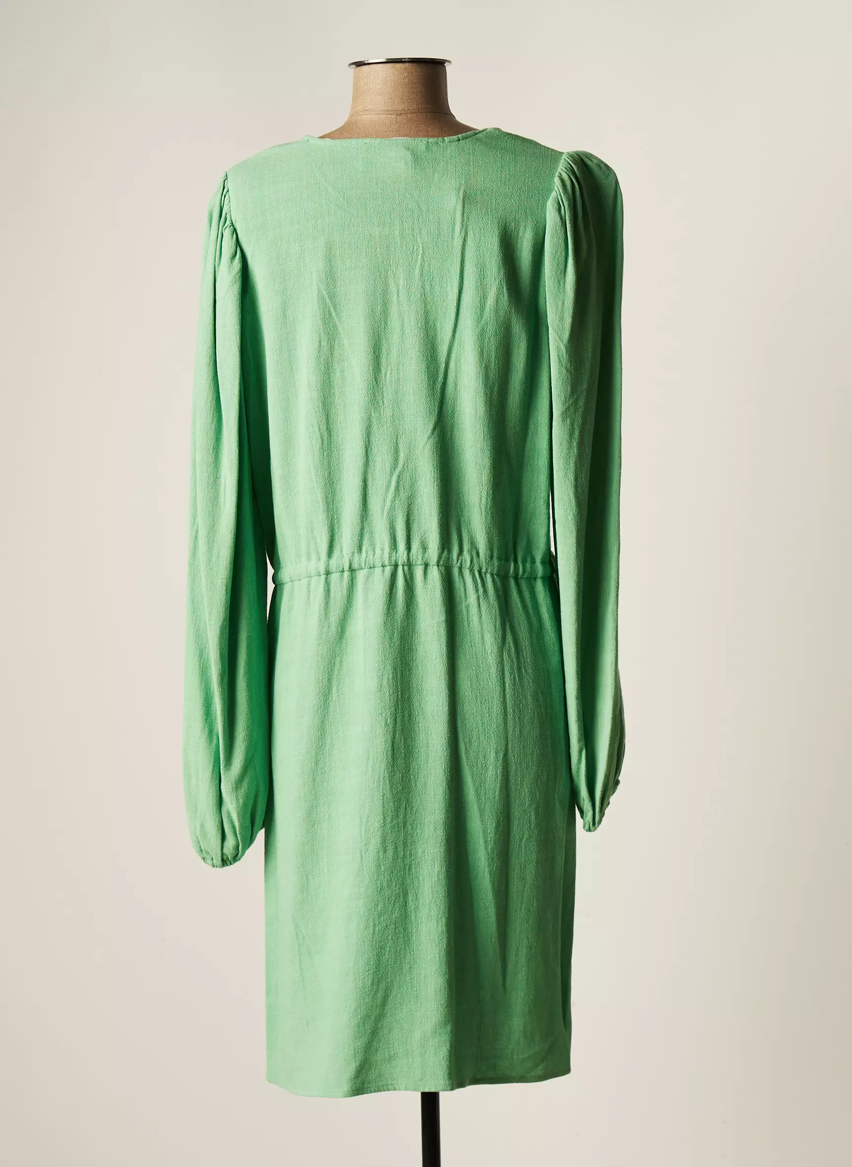 Selected Robes Mi Longues Femme couleur vert