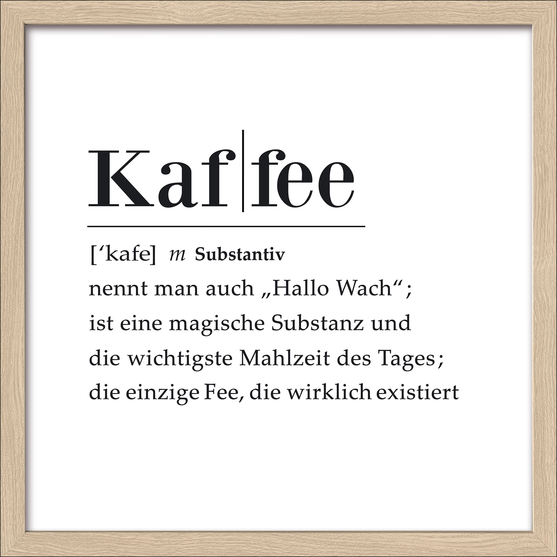 Pro ArtKunstdruck gerahmt 32,5x32,5cm