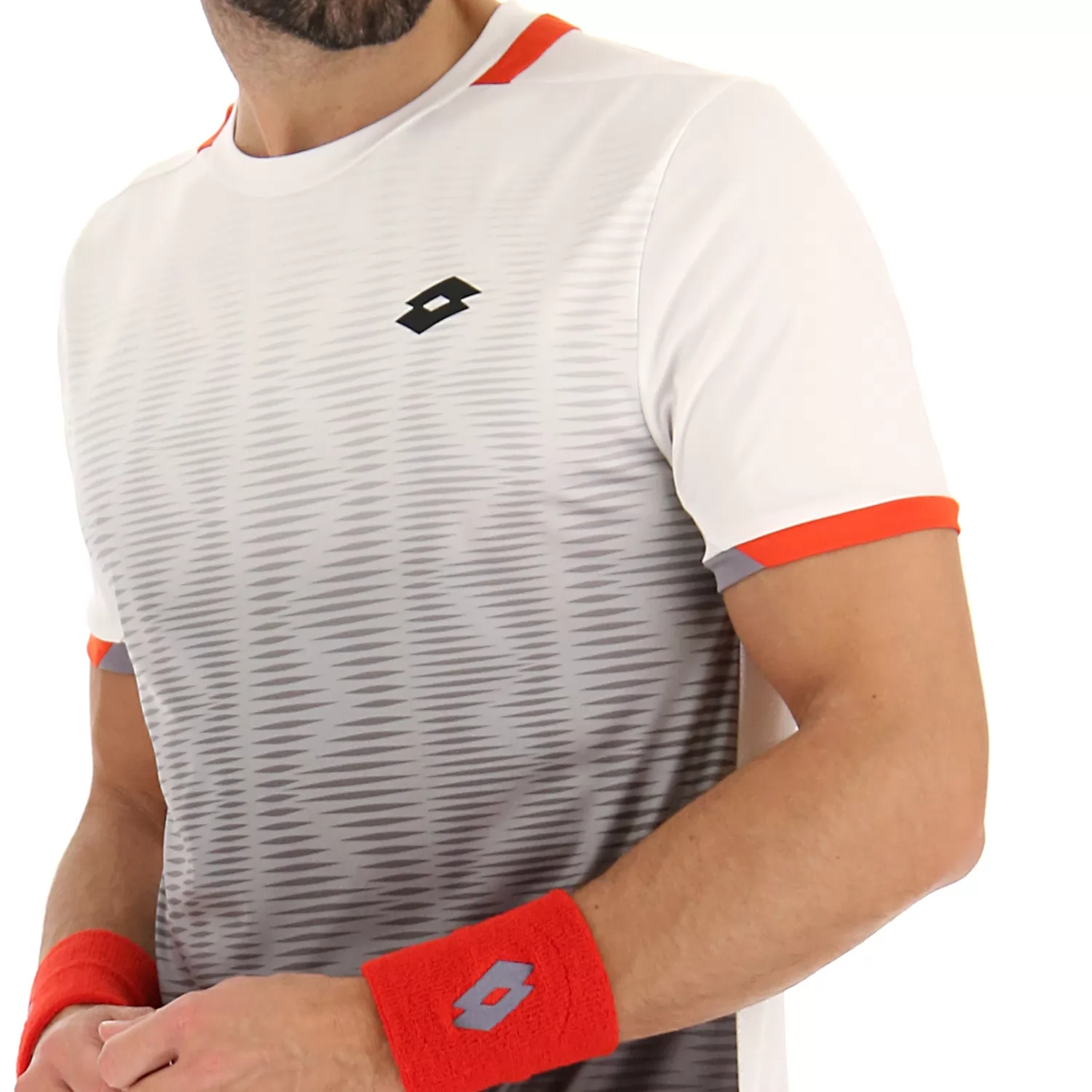 Tričko TOP IV 2 CELÁ ČERNÁ/ZÁŘIVĚ BÍLÁ