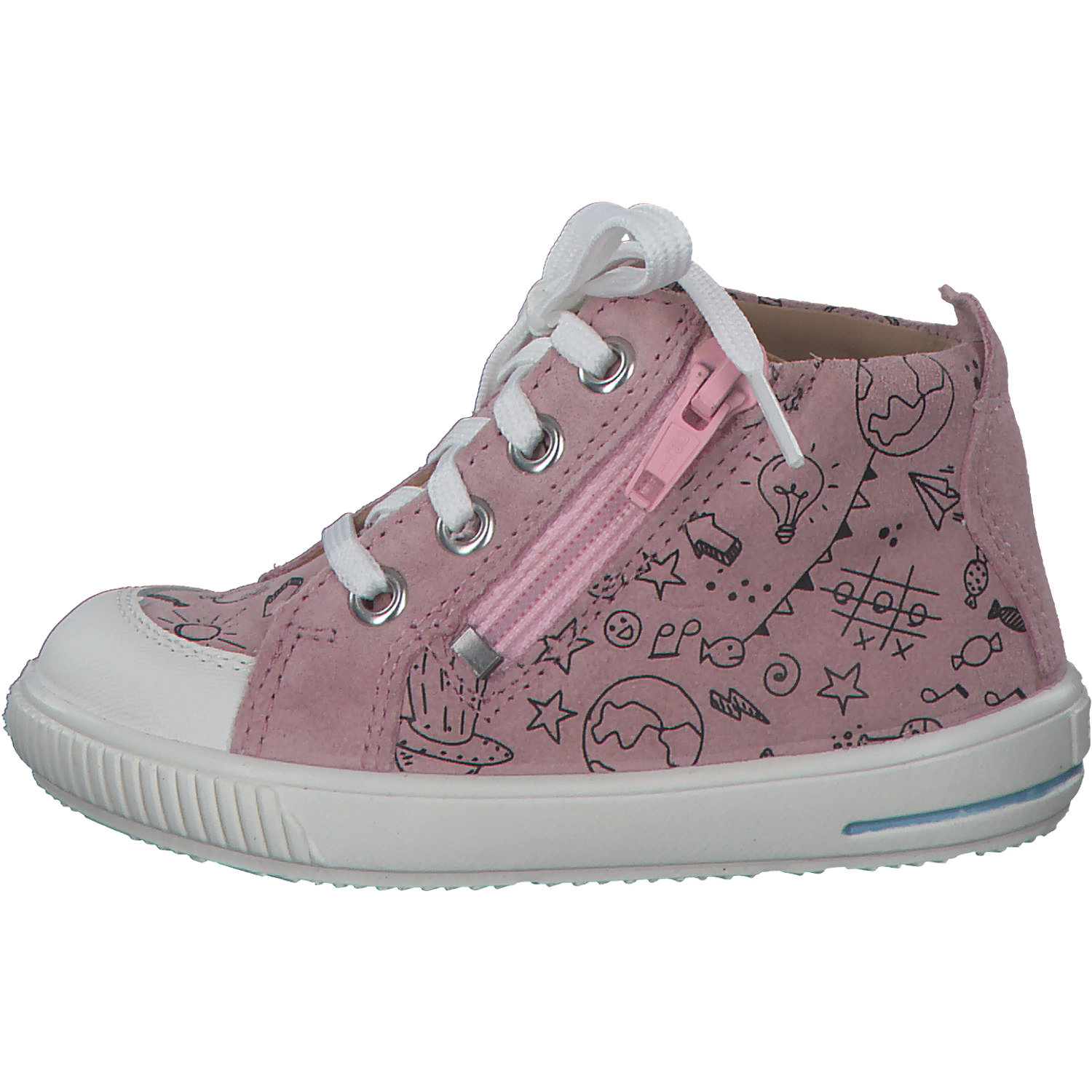 Superfit MOPPY 00362, Lauflernschuhe, Kinder, ROSA/WEIß