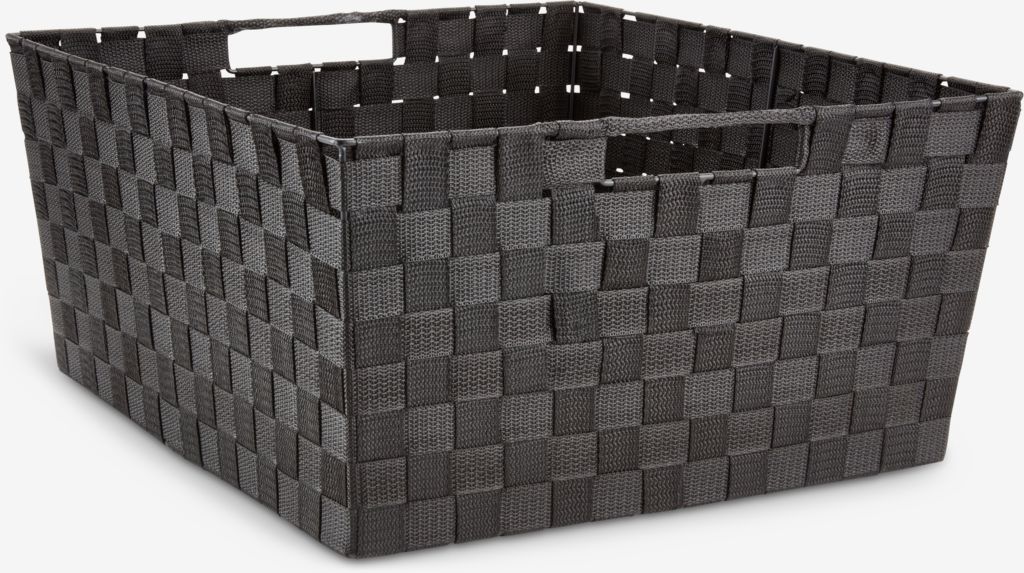 ASMUS Basket ASMUS W43xL47xH22cm black