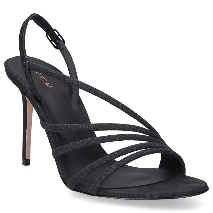Le Silla - Sandalen SCARLET 85 Textil - schwarz