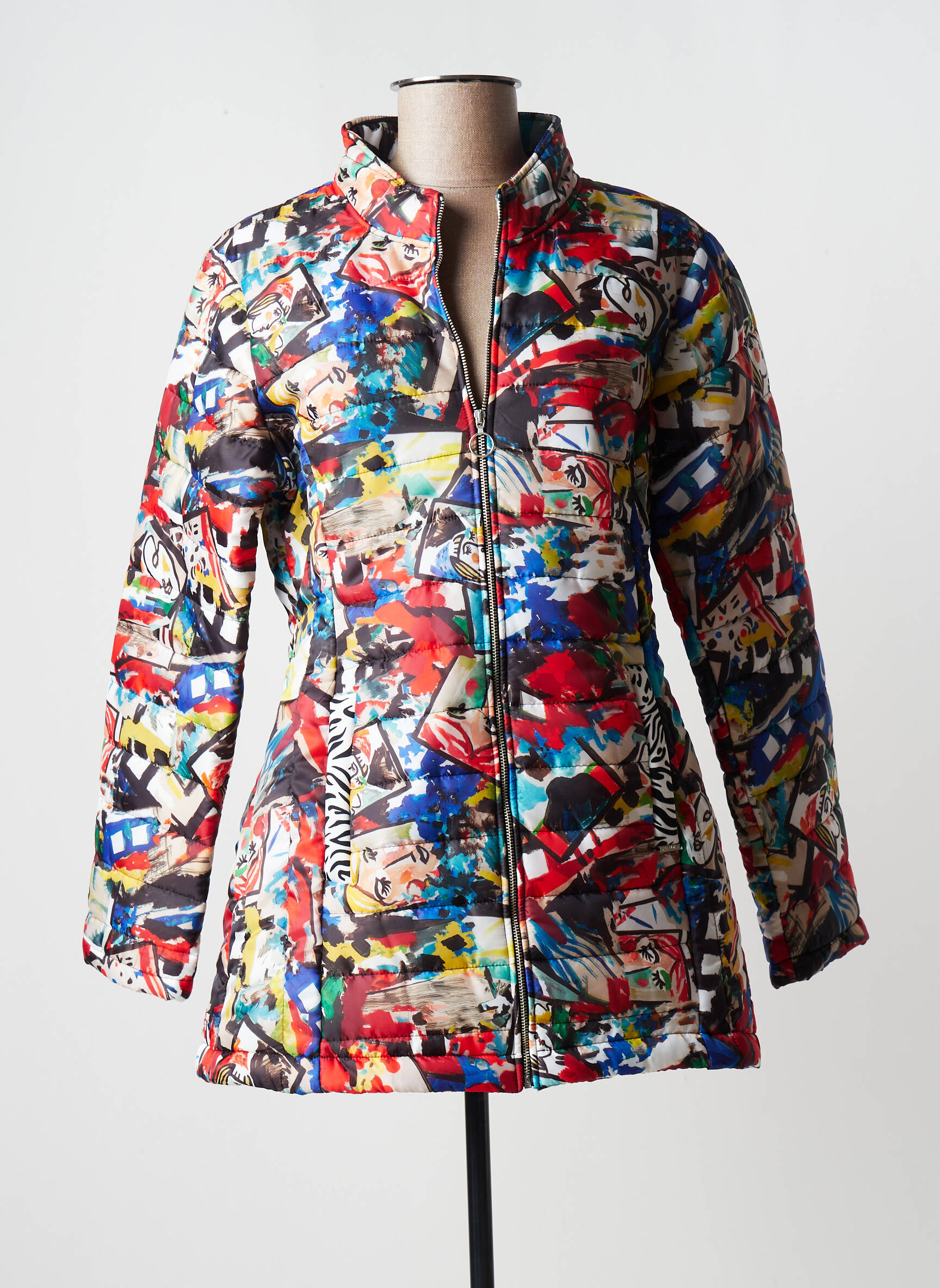 Maloka Doudounes Femme couleur rouge