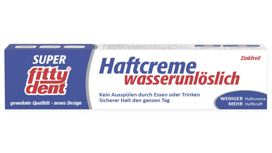 fittydent Haftcreme Super Wasserunlöslich 40 g