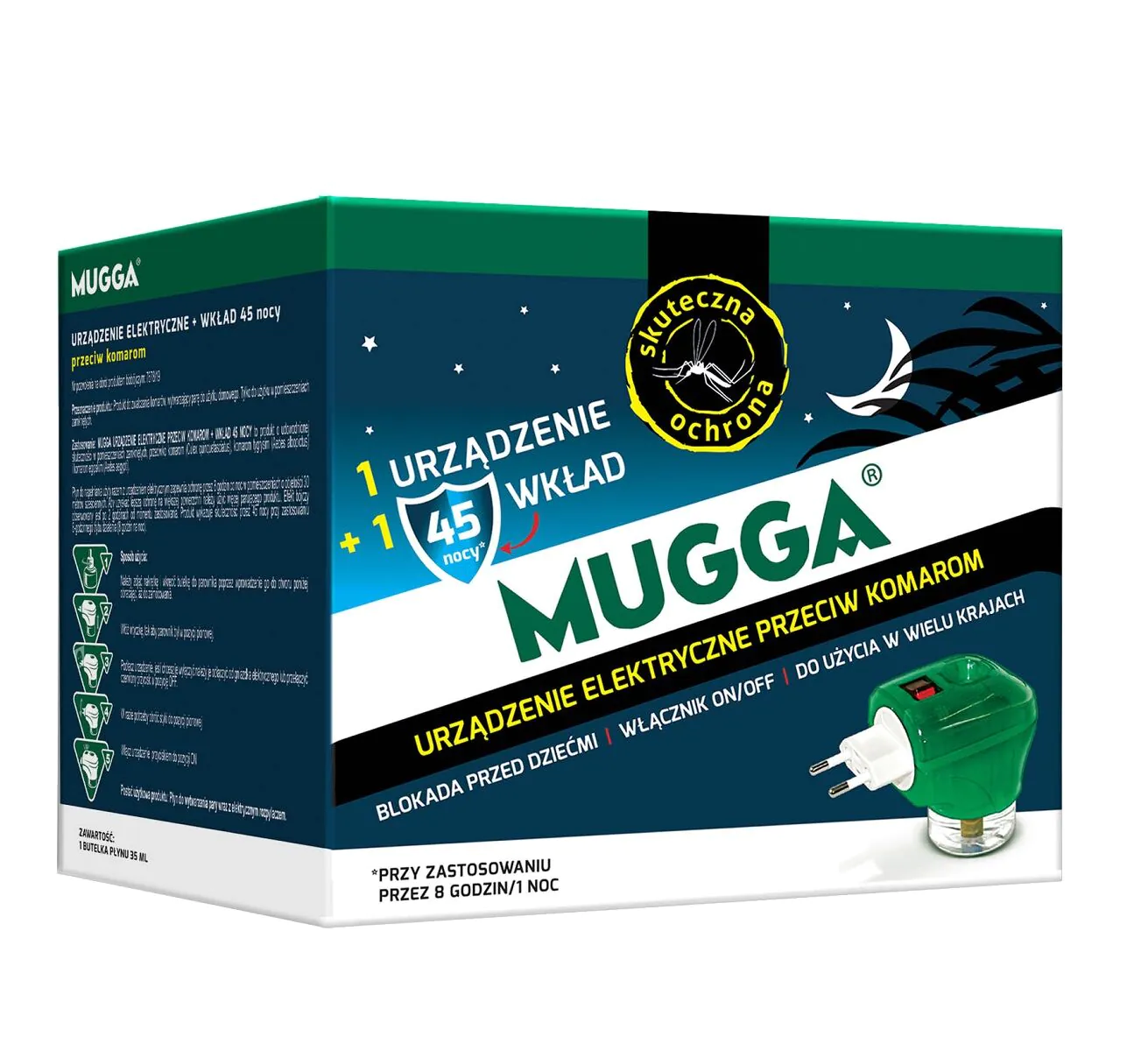 Mugga Electro Απωθητικό Κουνουπιών + Ανταλλακτικό