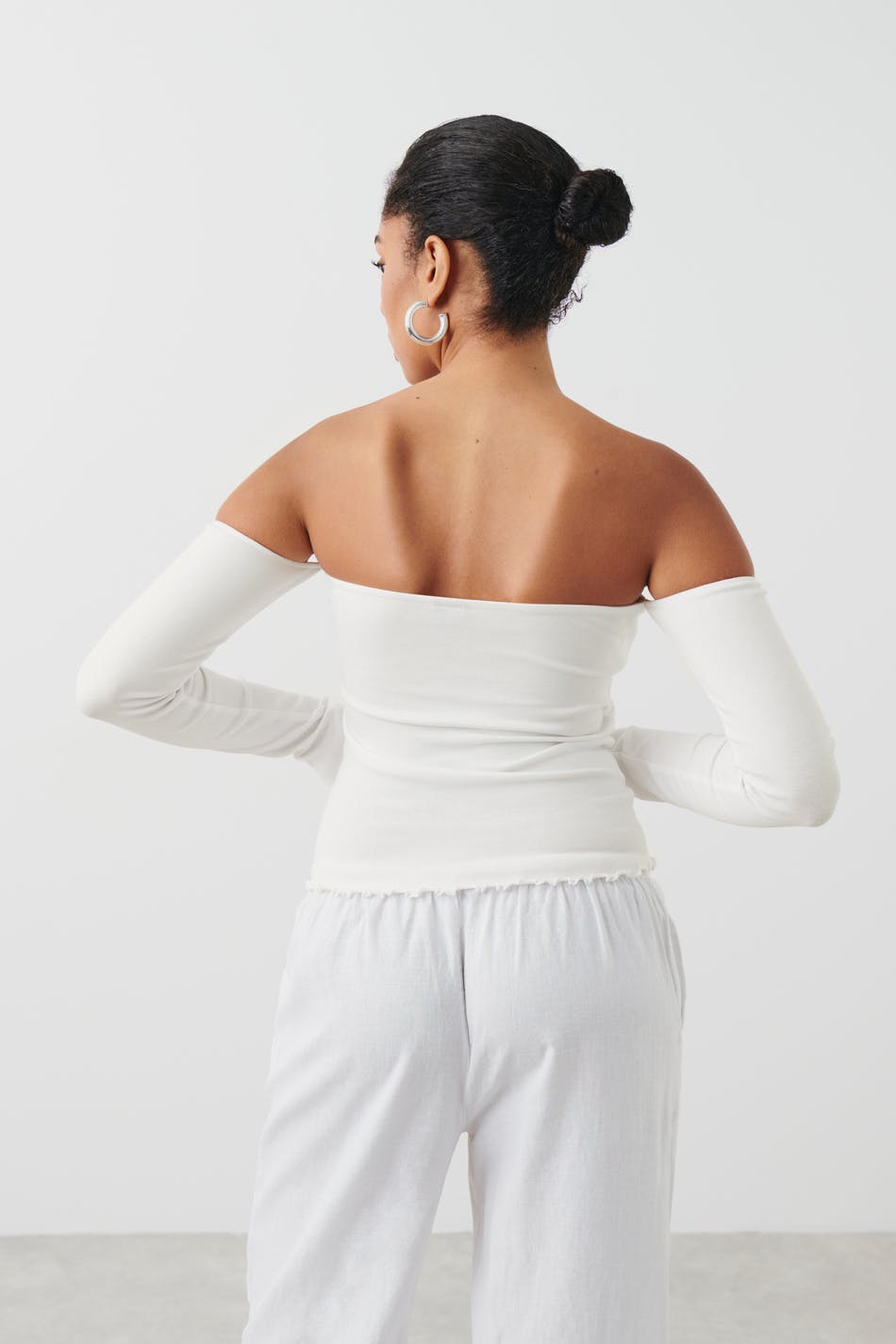 Off shoulder top