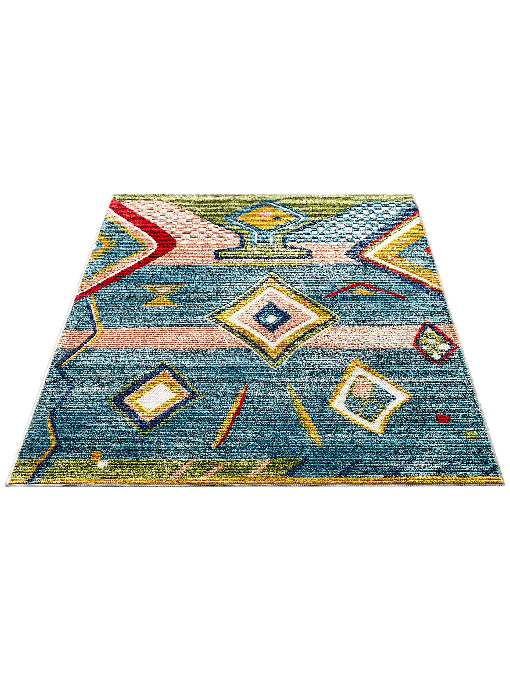 Sumba Outdoor-Teppich, Multicolor