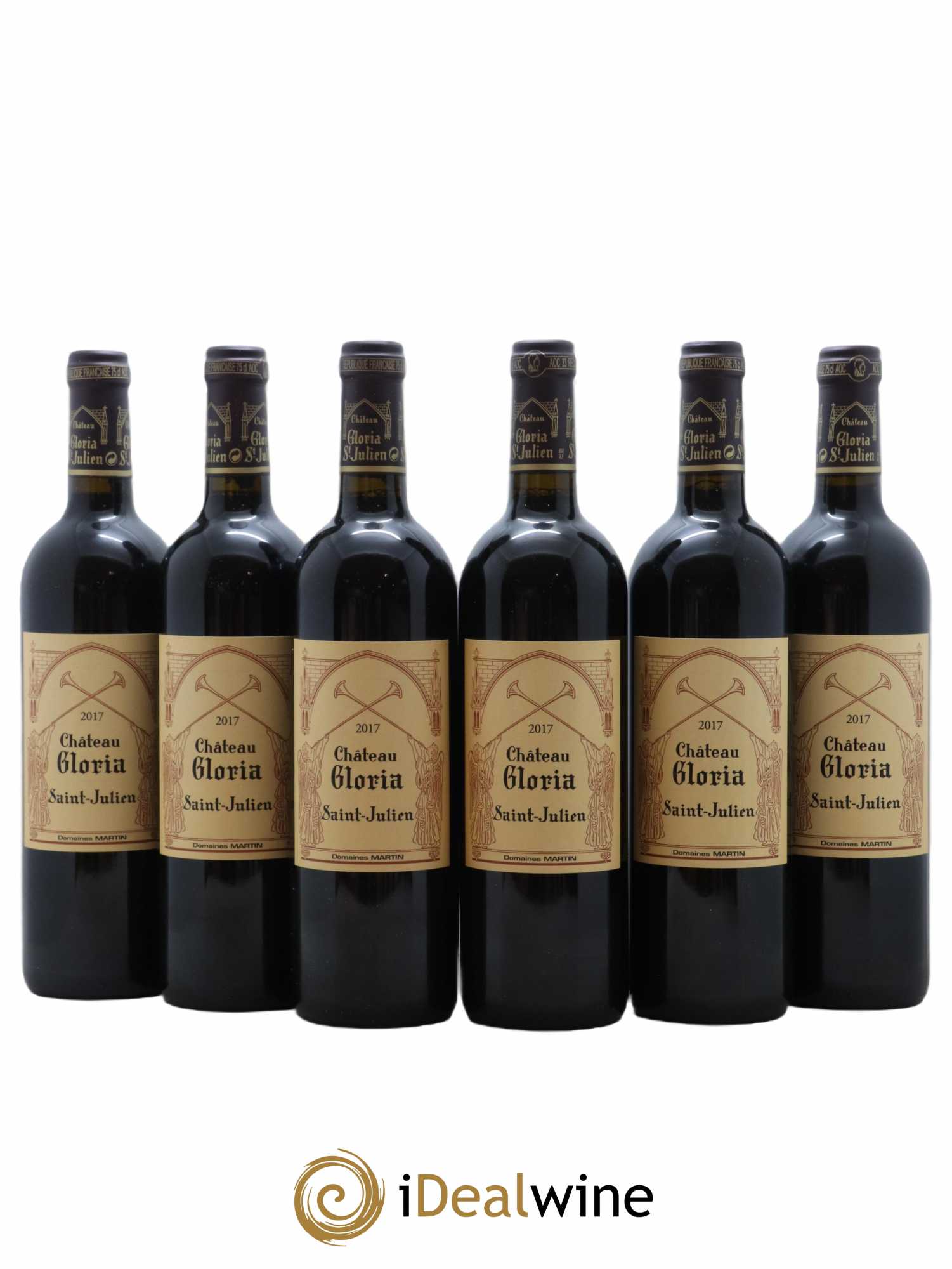 Château Gloria  2017 - Lot de 6 Bouteilles