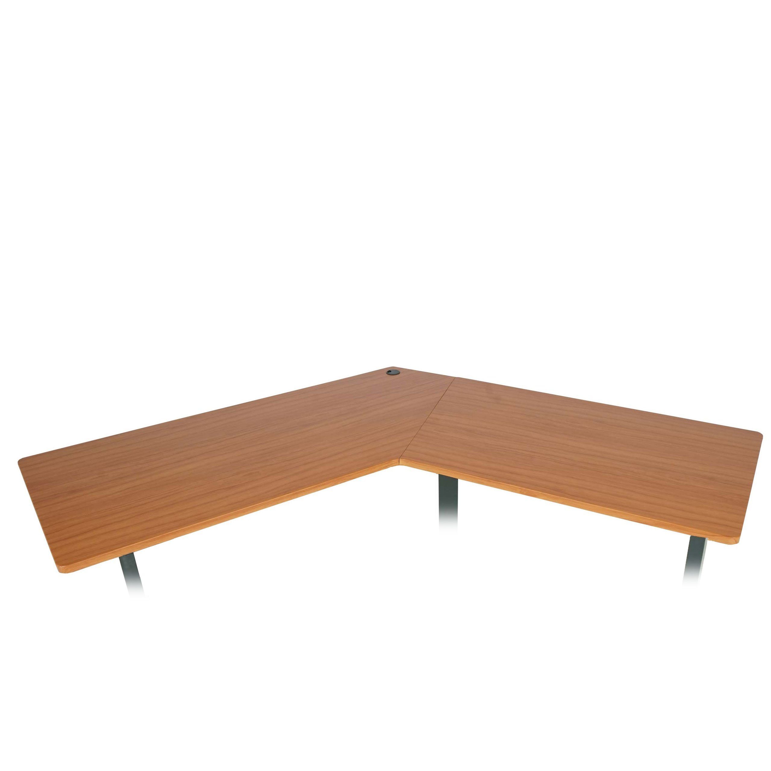 MCW Schreibtischplatte MCW-D40-T3, für Eck-Schreibtische, geeignet für verschiedene Gestelle