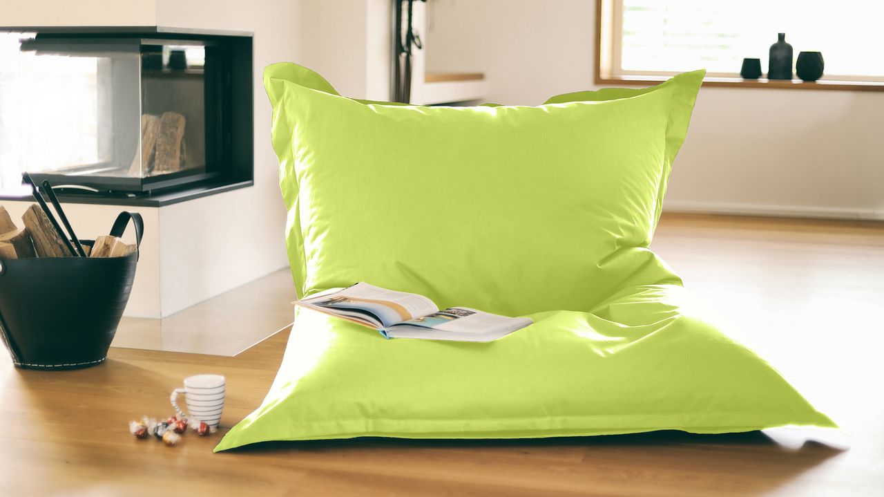 Kinzler Outdoorfähiger Riesensitzsack ca. 140 x 180 cm, Farbe grün