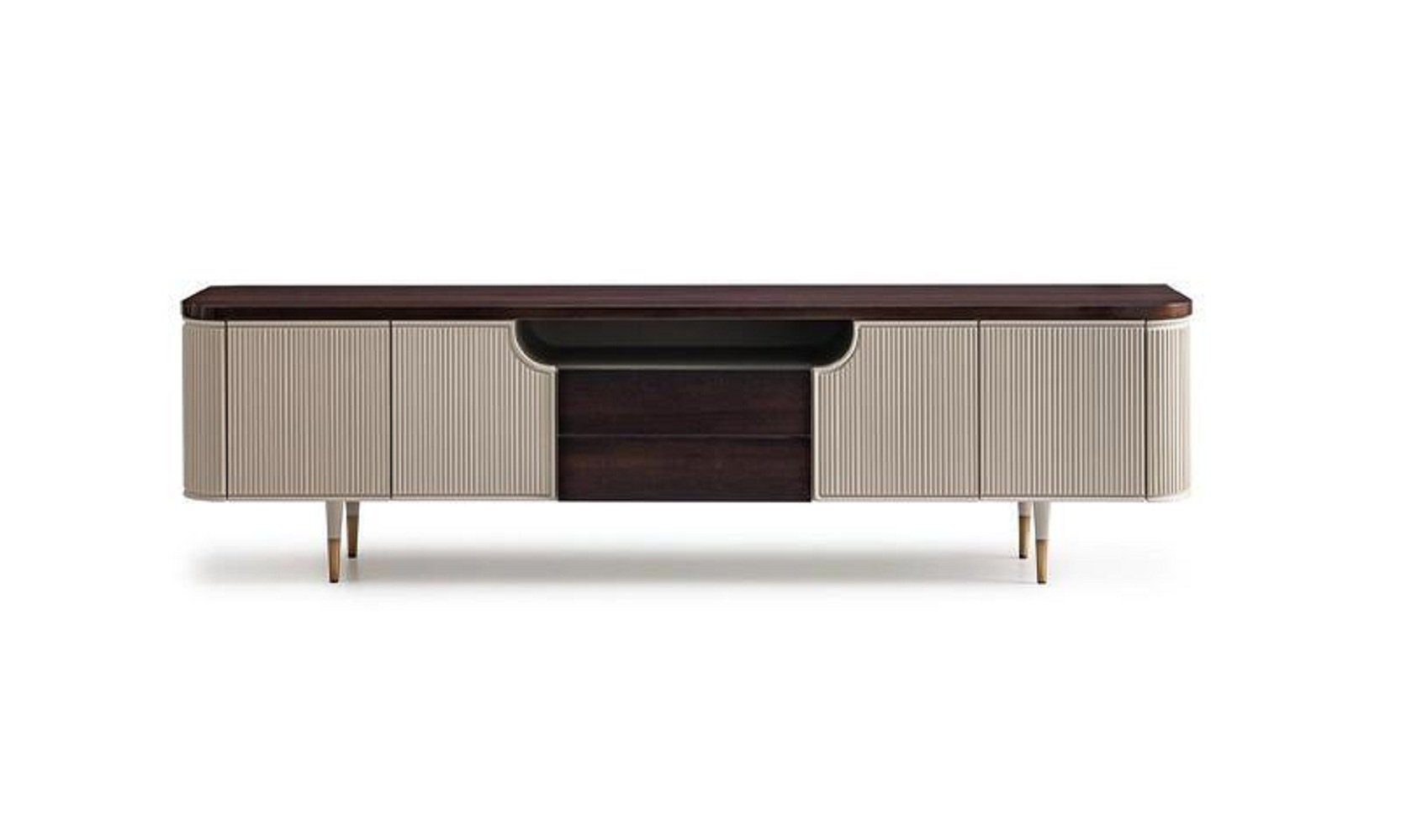 JVmoebel Wohnzimmer-Set Wohnzimmer Gruppe Dreisitzer Sessel Stoffsofa 6tlg Beige Couchtische, (6-St., 1x Sofa 3 Sitzer+1x Sessel+2x Couchtische+1x Beistelltisch+1x RTV), Made in Europa