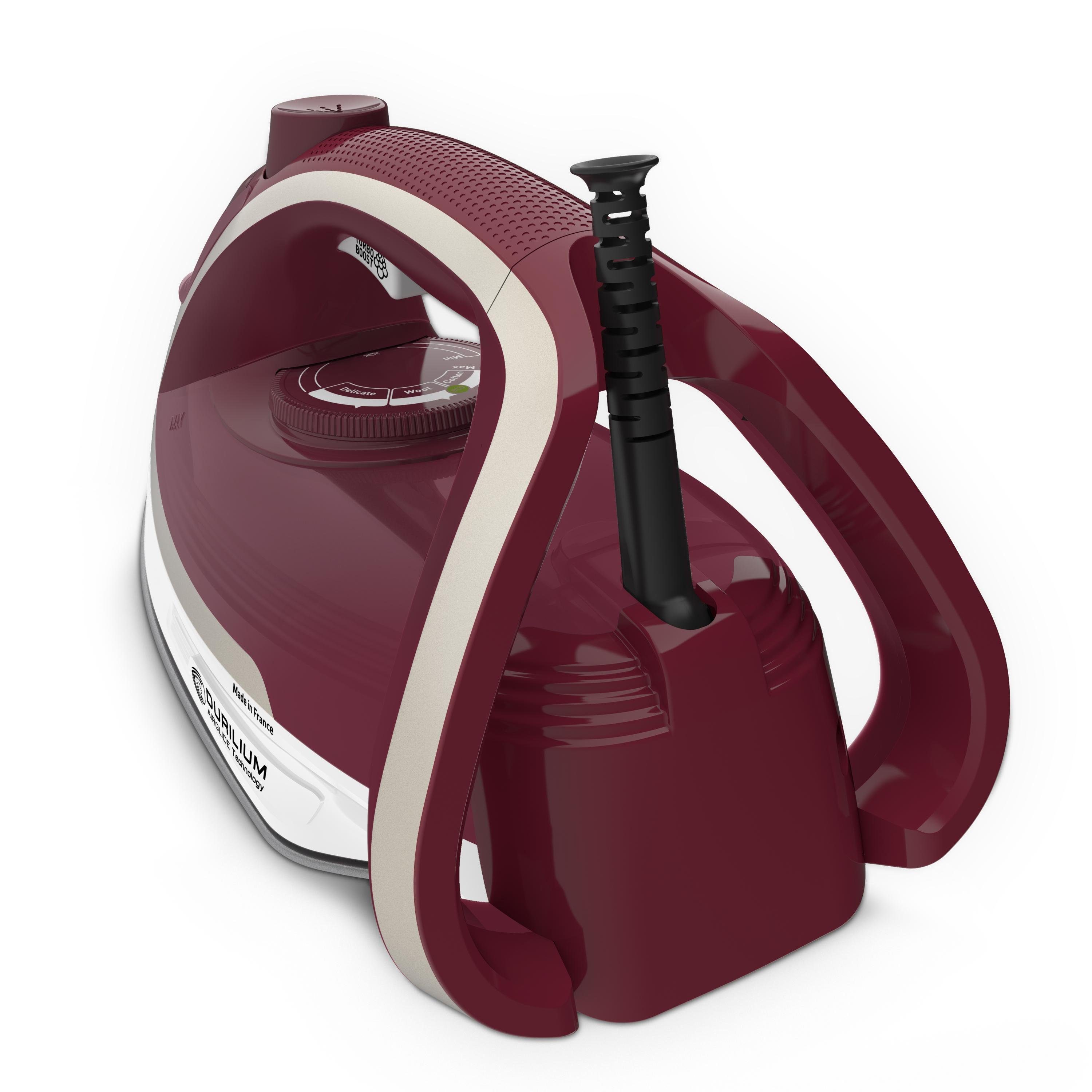 Tefal Dampfbügeleisen Ultragliss Plus FV6810, 2800 W, Durilium Airglide Bügelsohle, Vertikale Dampffunktion