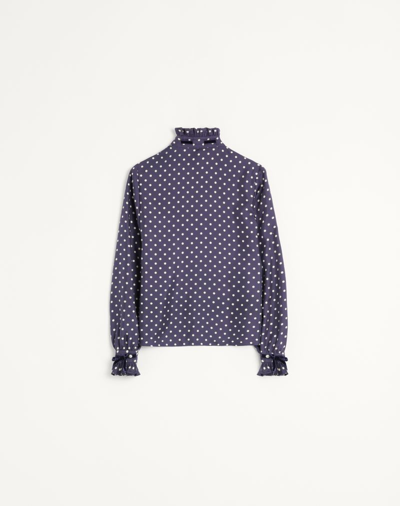 Plusdepois Print Twill-skjorte