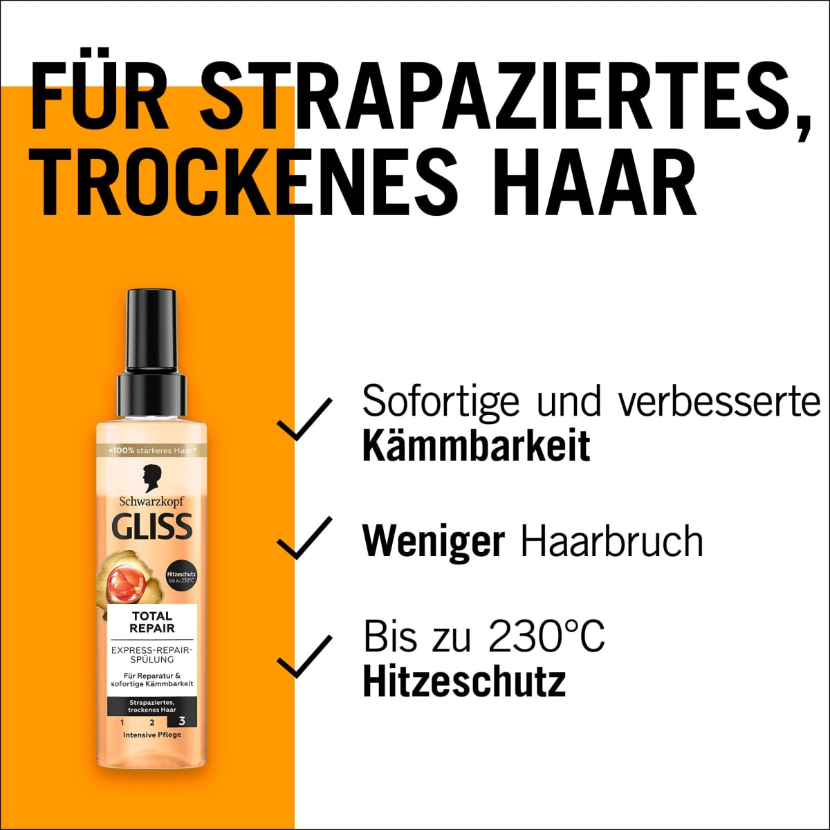 Sprüh-Conditioner Express-Repair Total Repair, 200 ml