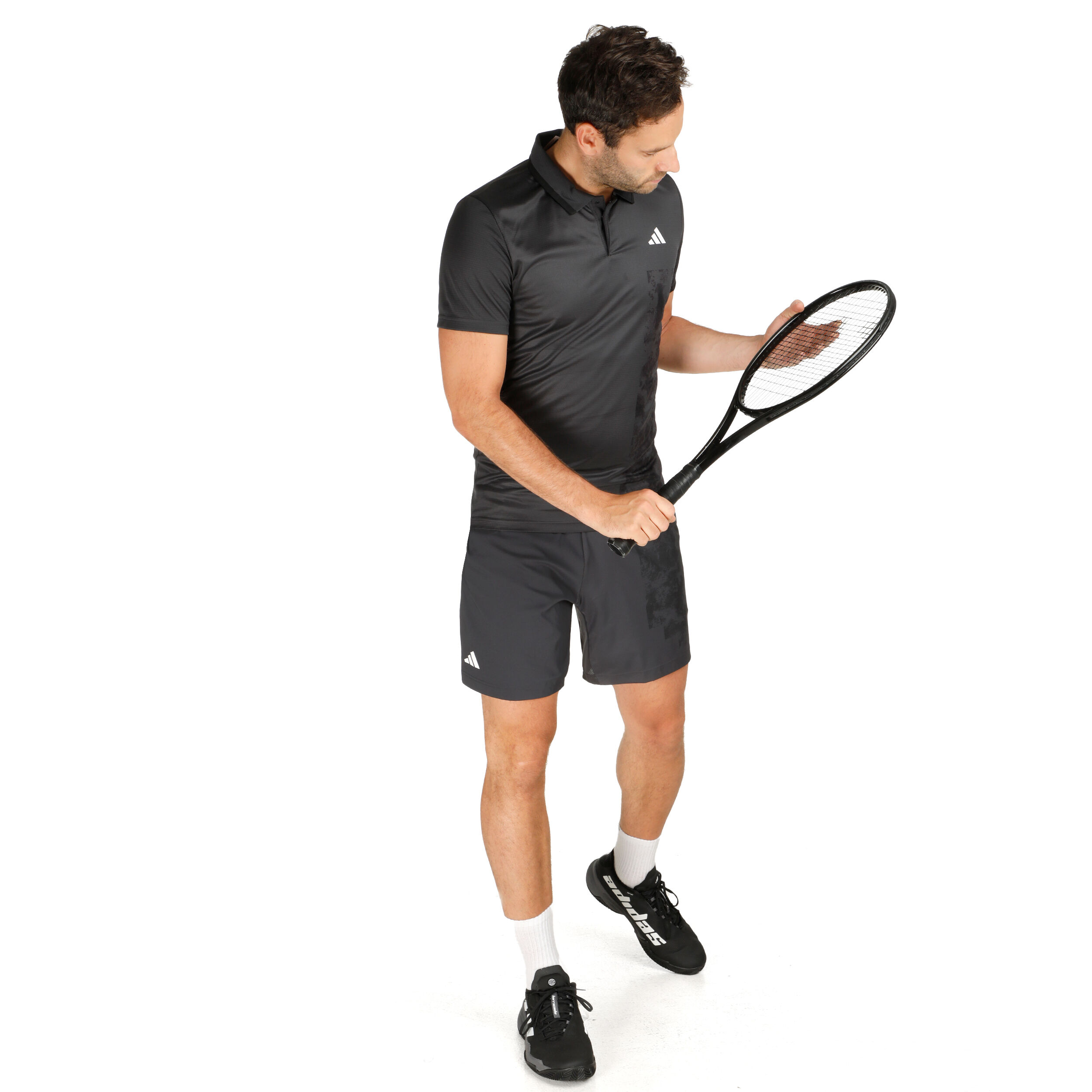Paris Freelift Polo Herren - Dunkelgrau