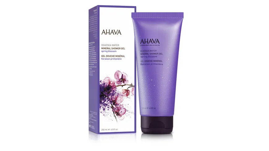 AHAVA Mineral Shower Gel Spring Blossom 200 ml