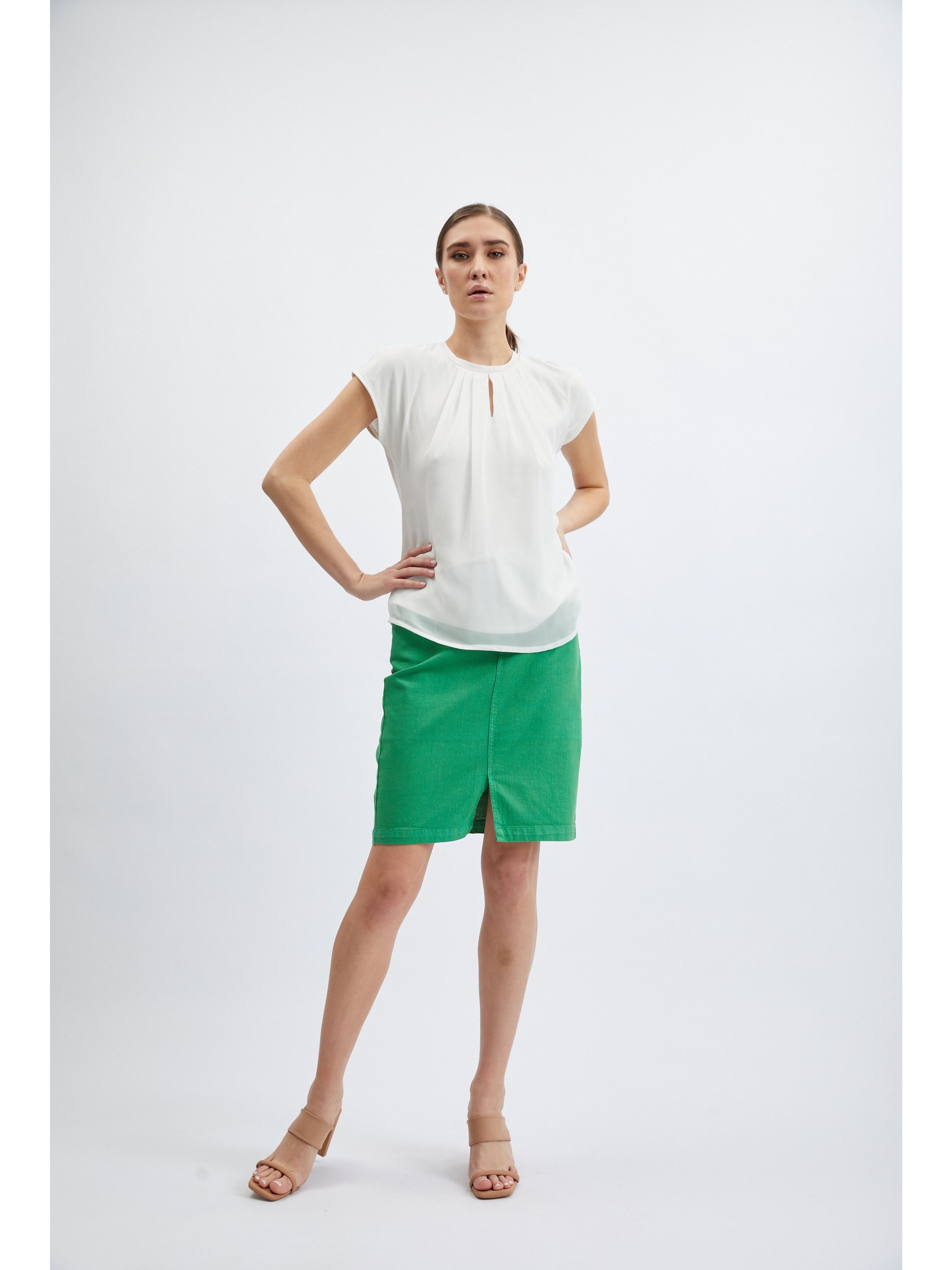 Weiße Bluse ORSAY