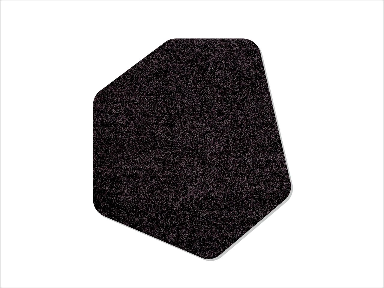 Keilbach Designprodukte Keilbach Schuhabstreifer, 82 x 74 cm, schwarz
